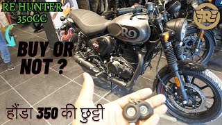 So finally Royal Enfield Hunter 350 E20 Bs7 Price Mileage New Update , full review