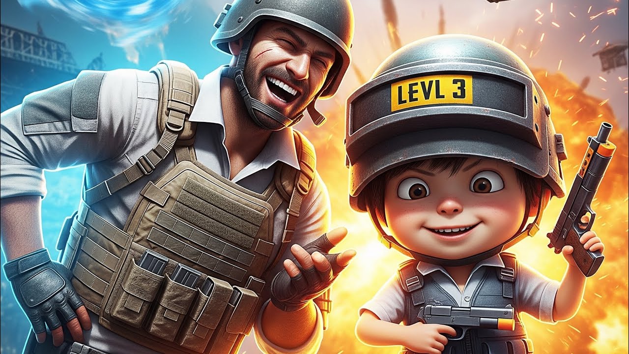 لعبنا مع طفل وحدث مال لم يتوقعه احد  😂😂#1000subscriber #pubgmobile #ببجي #pudg 