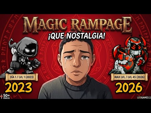 ¡CASI LO LOGRO! 💀 Intentando el 101% de Magic Rampage | LeoGames 2.0
