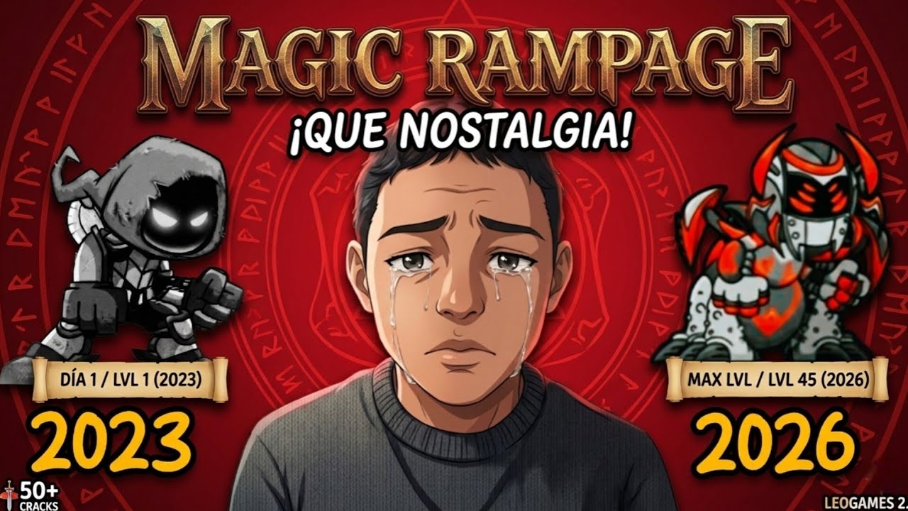 ¡CASI LO LOGRO! 💀 Intentando el 101% de Magic Rampage | LeoGames 2.0