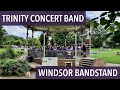 Award-winning symphonic wind band, Trinity Concert Band, entertain audiences in and around Berkshire, UK with their concerts featuring music for all tastes. Help support the band by subscribing and clicking the notification bell 😊

Songs: Strike Up the Band, Hootenanny, Selection from Les Mis, Pirates of the Caribbean
Composers: Various
Musical Director: Paul Speed

Trinity Concert Band made their annual appearance at Windsor Bandstand on Saturday 14th August 2021, only their second performance as a full band since the start of the pandemic. Enjoy this selection of 6 pieces from their programme:

Strike Up the Band 00:00
Hootenanny 00:56
Les Mis - I Dreamed a Dream 01:39
Les Mis - Do You Hear the People Sing? 02:04
Les Mis - Master of the House 02:23
Pirates of the Caribbean 02:50

Video kindly recorded by a member of our front of house team.

----------------------------------------------------------------------------------------------------------------

Subscribe to TCB newsletter: http://eepurl.com/dlw99H

Follow Trinity Concert Band:

Facebook: https://www.facebook.com/TrinityConcertBand
Twitter: https://twitter.com/tcbconcertband
Instagram: https://www.instagram.com/Trinity_Concert_Band
Website: https://www.trinityband.co.uk

----------------------------------------------------------------------------------------------------------------

Donate to Trinity Concert Band to keep community music playing: https://wonderful.co.uk/pay?ref=1145098