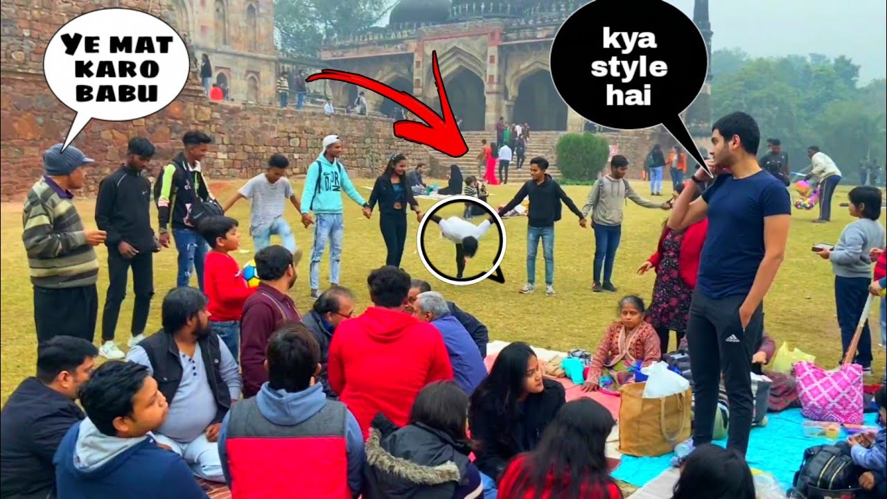 Amazing flips Prank Between Public Shocking Reactions