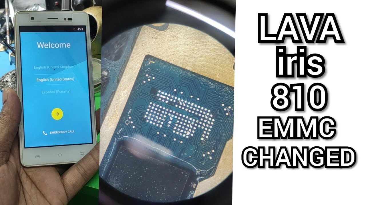 Maybe your emmc damage | lava iris 810 emmc changeing | bd ic master ...