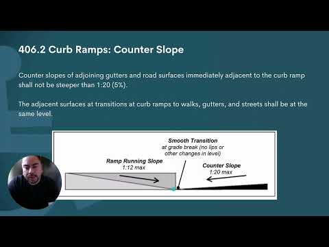 What Is The Maximum Slope For A Curb Ramp For Accessibility