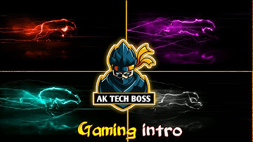 How To Make Running Panther Intro In Kinemaster| How To Make Gaming Intro Kinemaster Android