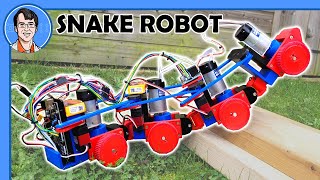 How this Snake Robot Climbs Over  Obstacles