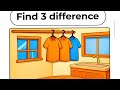 🧠 Find #3 different  | 99% Fail This Puzzle