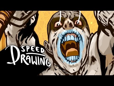 Speed Drawing: Mad Max Warrior