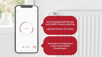 Danfoss Ally™ App Tutorial - Hvernig skal setja upp og afrita vikuáætlun