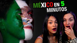 REACCIONAMOS a MÉXICO en 5 MINUTOS POR PRIMERA VEZ 🇲🇽😲 *sin palabras* by Laura Styles 3,477 views 1 month ago 12 minutes, 3 seconds