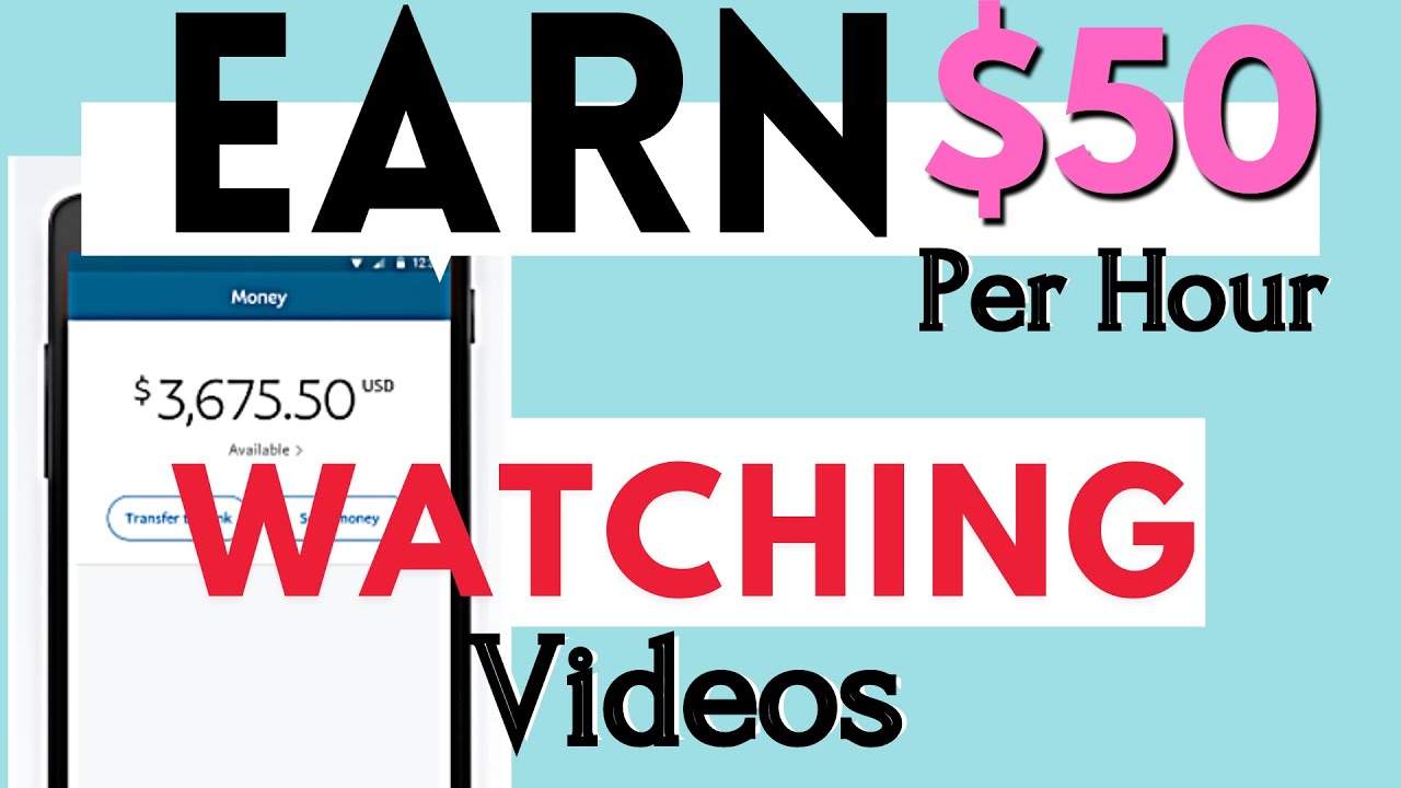 Make $50 per Hour Watching Videos / Earn PayPal Money Easy