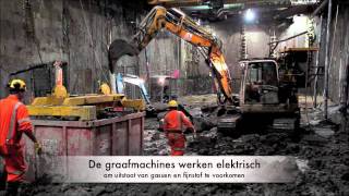 Station Vijzelgracht Noordzuidlijn Onder Druk