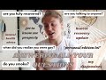 a very honest q&amp;a | get to know me | anorexia recovery | mental health | finally opening up