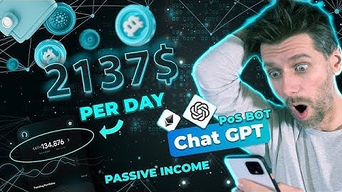 How to Make $1,500/DAY Passive Income with Ethereum ChatGPT AI Bot [2023/2024] INSANE PROFITS!