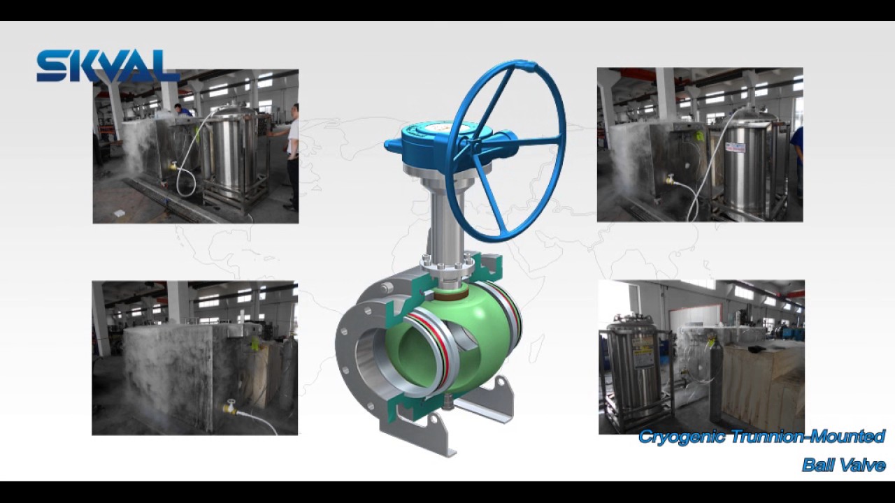 Cryogenic Trunnion Mounted Ball Valve YouTube