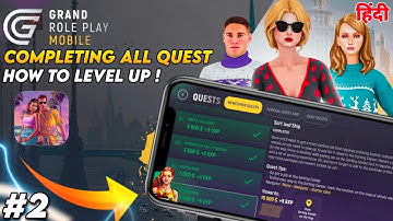 HOW TO COMPLETE | GENERAL QUEST LINE | IN GRAND MOBILE RP STARTING TO END | हिंदी #part2