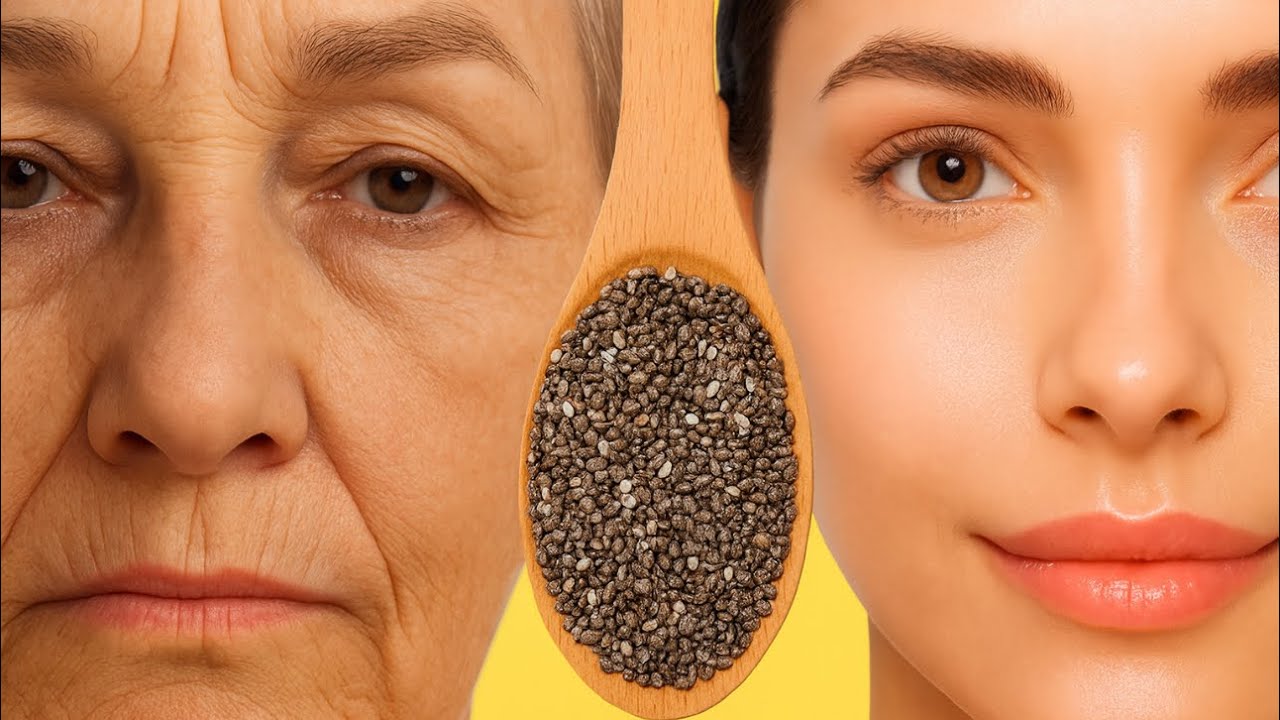 وصفة الشيا والحلبة: السرّ اللي رجّع وجهي15 عام أصغر🚨مشدود ومضيّ في دقائق!#شد_البشرة 