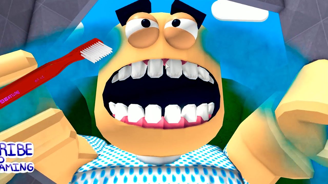 Escape The Evil Dentist Again Updated Roblox Obby Youtube - cookie word c roblox