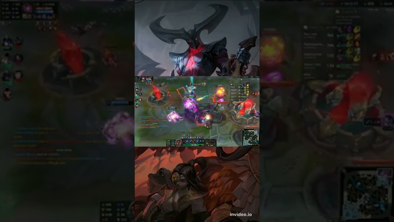 this kayn healing is so... 