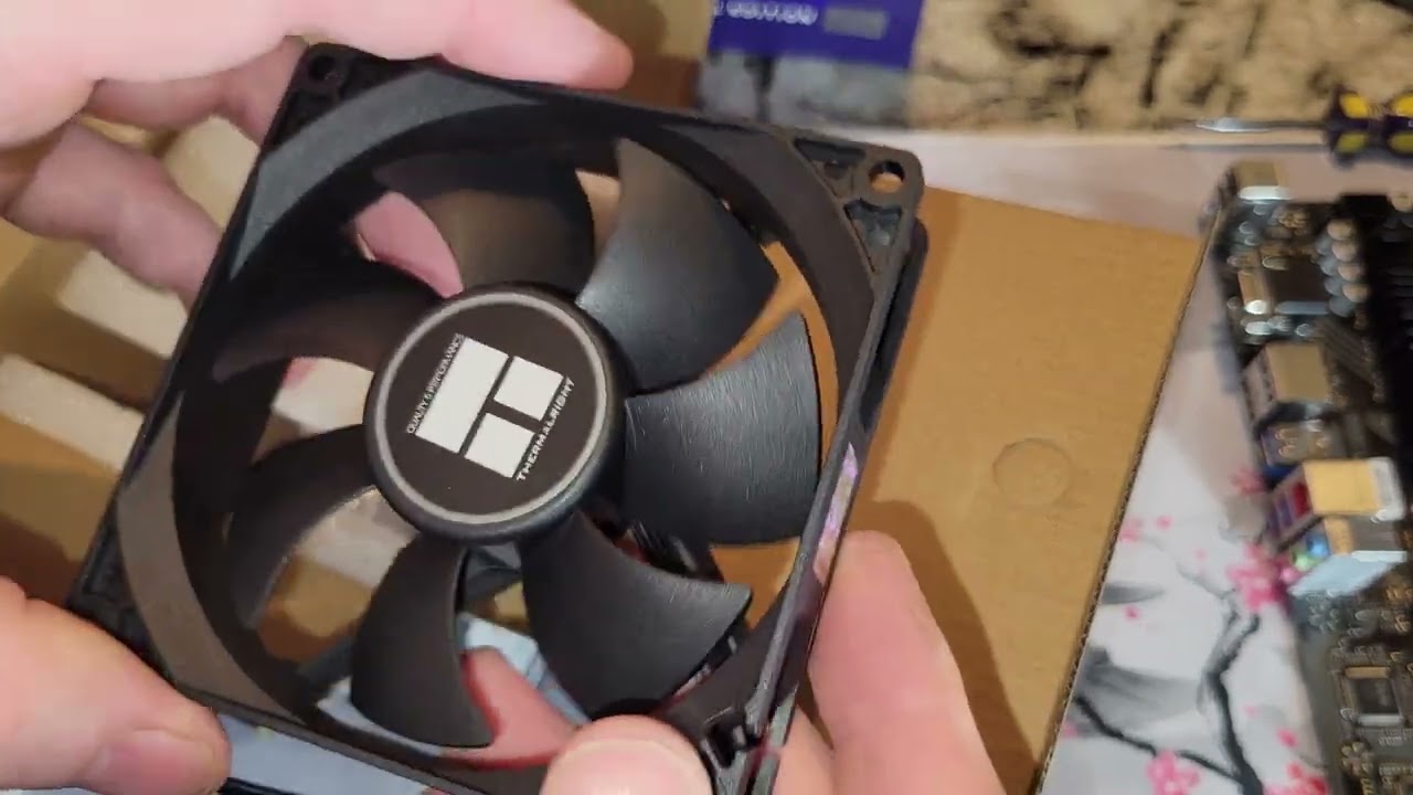 Unboxing Thermalright Assassin X 90 SE CPU Air Cooler, 4 Heat Pipes, TL-G9B  PWM Fan, LGA 1700 