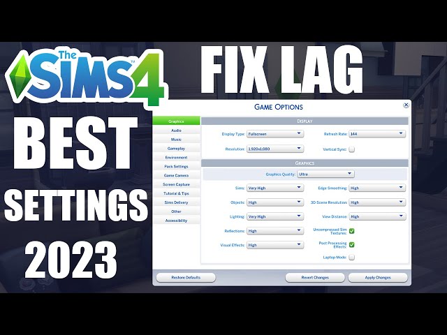 Sims 4 Simulation Lag Fix - Mod (Download) 2023