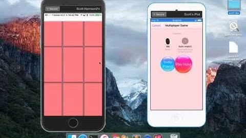 Game Kit tic tac toe demo