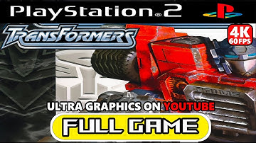 Transformers Armada 2004 (PS2 4K60FPS) Gameplay Walkthrough FULL GAME No Commentary