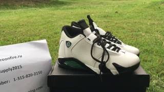 2016 Air Jordan 14s "Oxidized Green" UNBOXING!!!