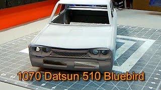 Datsun 510 Bluebird (5) - Grill, Taillights and Spoiler