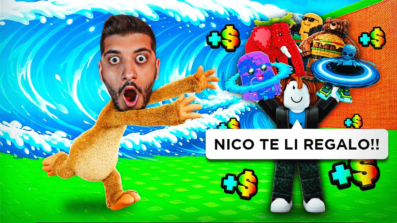 I MIEI FAN mi HANNO SVOLTATO l'ACCOUNT di TSUNAMI BRAINROT!! ROBLOX ITA