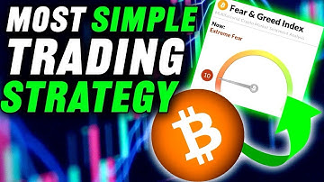 FEAR & GREED INDEX BITCOIN TRADING STRATEGY!!