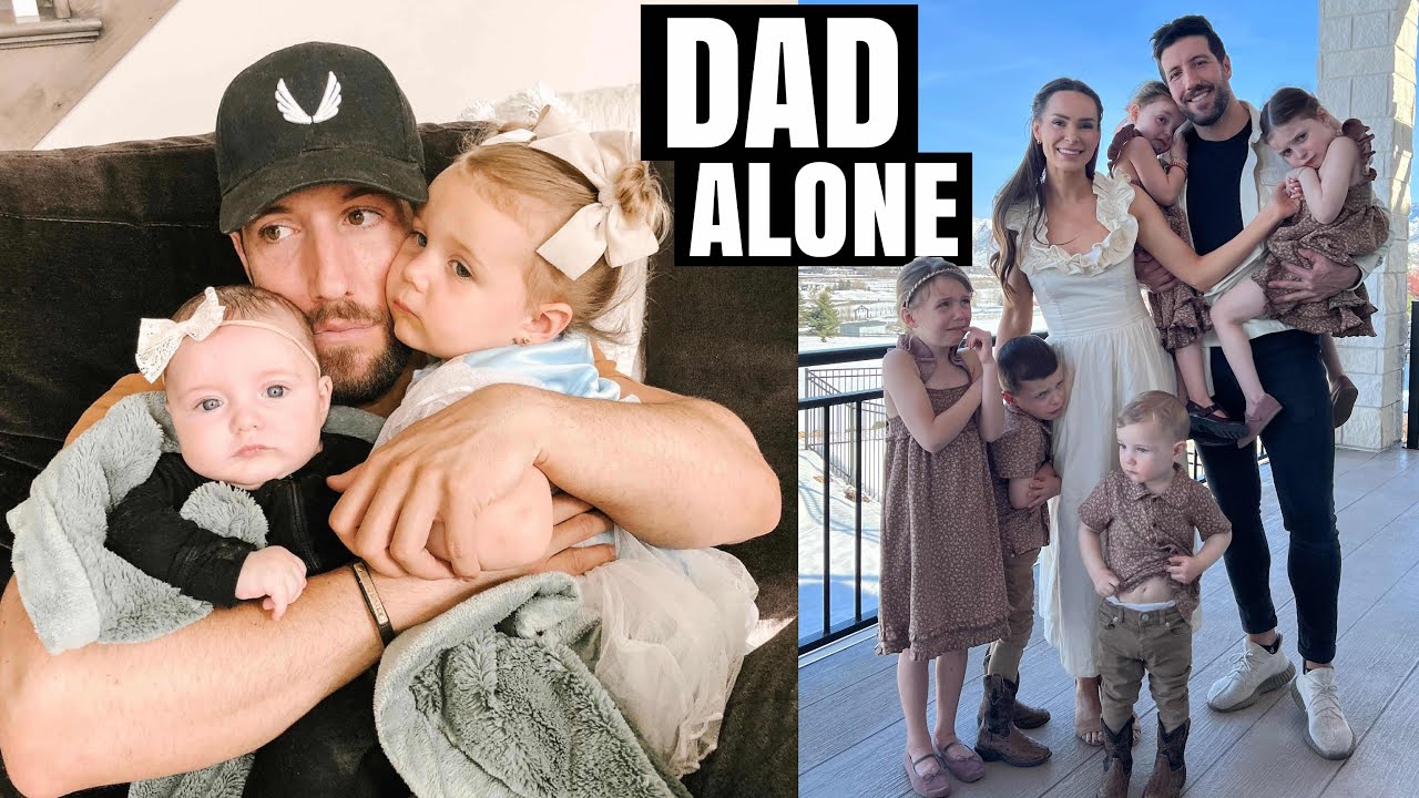 Mom Had To Go. Dad Left Alone with 4 Kids - YouTube