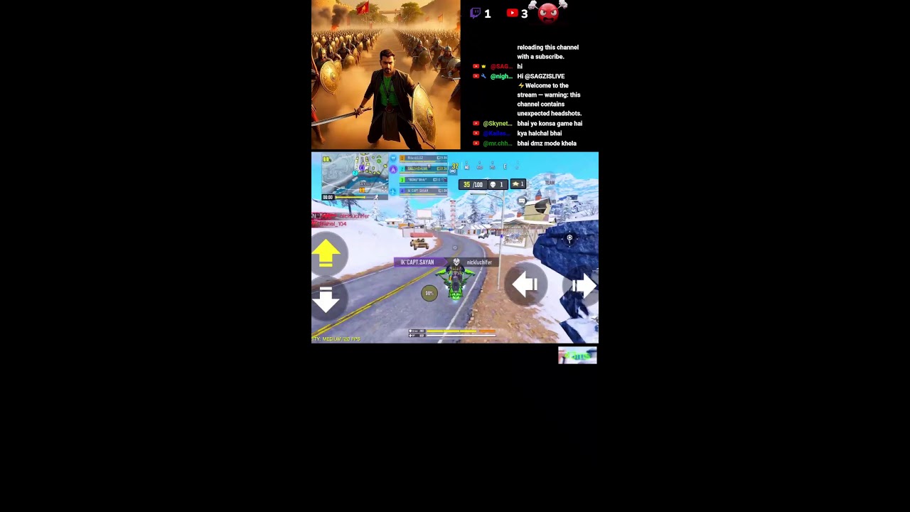 CODM STREET BATTLE HINDI LIVESTREAM INDIA 