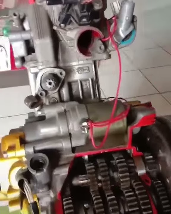 Cara kerja mesin motor.. story wa