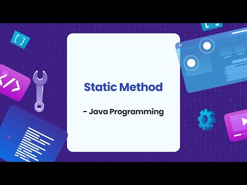 Static Method in Java | Java Programming in Bangla