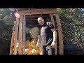 Insulation insulation insulation the remote off grid cabin and rabbit for supper episode 88