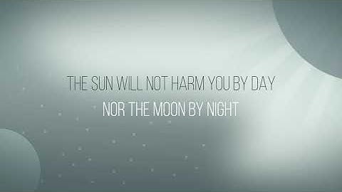 Psalm 121 | Scripture Typography Animation