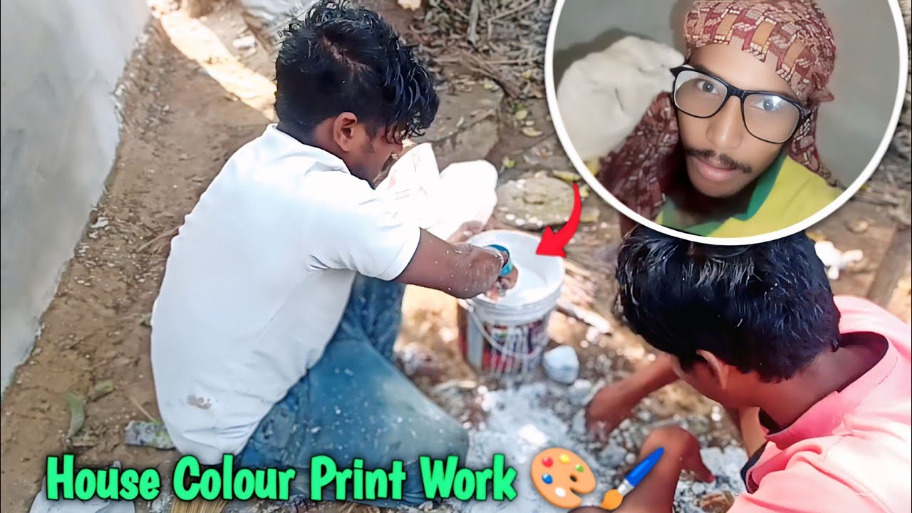 House Colour Print Work // 