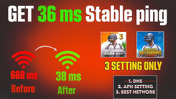 🚀 How to Get 20ms Low Ping in BGMI/PUBG 3.8 Update | Fix High Ping & Lag | 20 ms problem fix 2025