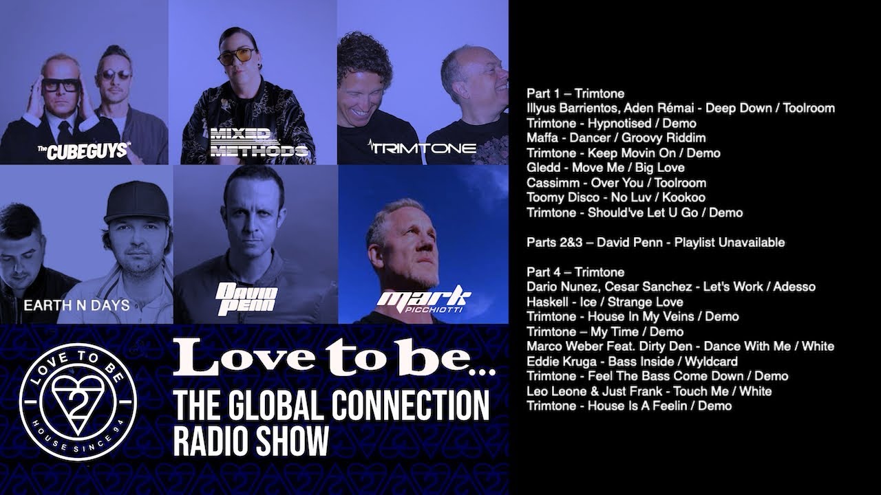 Love to be... The Global Connection Ft Trimtone & David Penn - Ep. 282