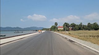 Trip to Krong Kep on a new built road a long the beach/ដំណើរទៅក្រុងកែប🚅🚗⛵💖🌹