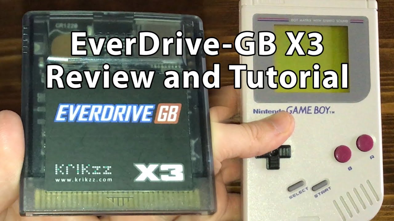 EverDrive-GB X3 Tutorial and Review