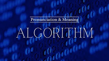 How to Pronounce: Algorithm | British Pronunciation & Meaning