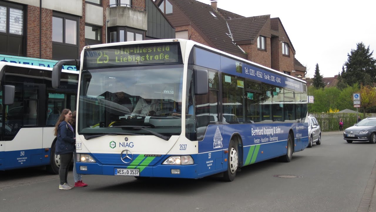 [Sound] Bus MB O 530 | #3537 | Niederrheinische Verkehrsbetriebe AG, Moers (Kreis Wesel)