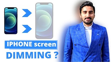SOLVED - iphone 12 Screen Dimming Issue