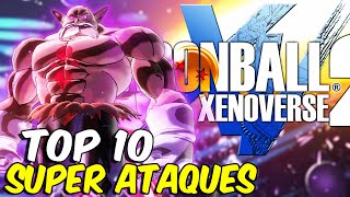 TOP 10 Melhores Super Ataques (sem DLC) em Xenoverse 2 - Dbx2