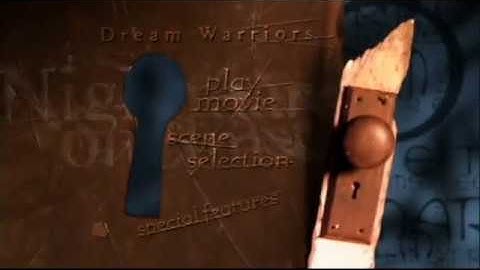 A Nightmare on Elm Street Part 3: Dream Warriors DVD Menu (1999) (widescreen)