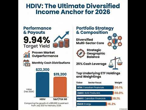 Podcast: Hamilton #HDIV: The Multi-Sector Income ETF: Canadian Financials, Energy, Gold &amp; Technology