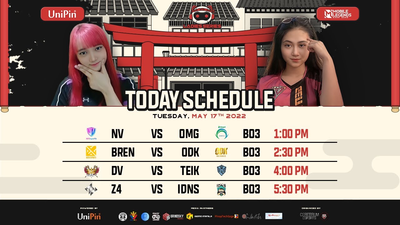 UniPin Ladies Series PH - Regular Season Week 1 Day 2