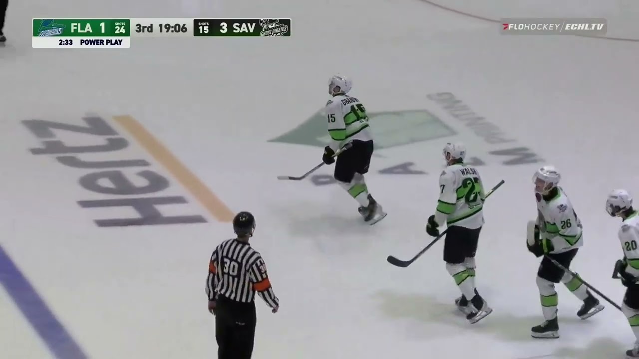 Ghost Pirates Highlights: 3-14-25 @ FLA (6-2 W)